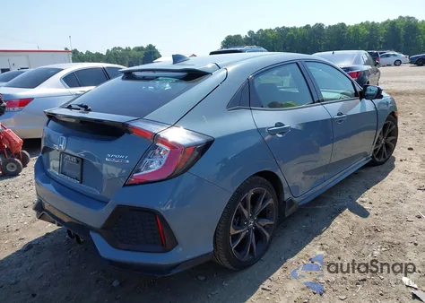 2018 Honda Civic Sport Touring from USA, damaged, VIN SHHFK7H99JU220514